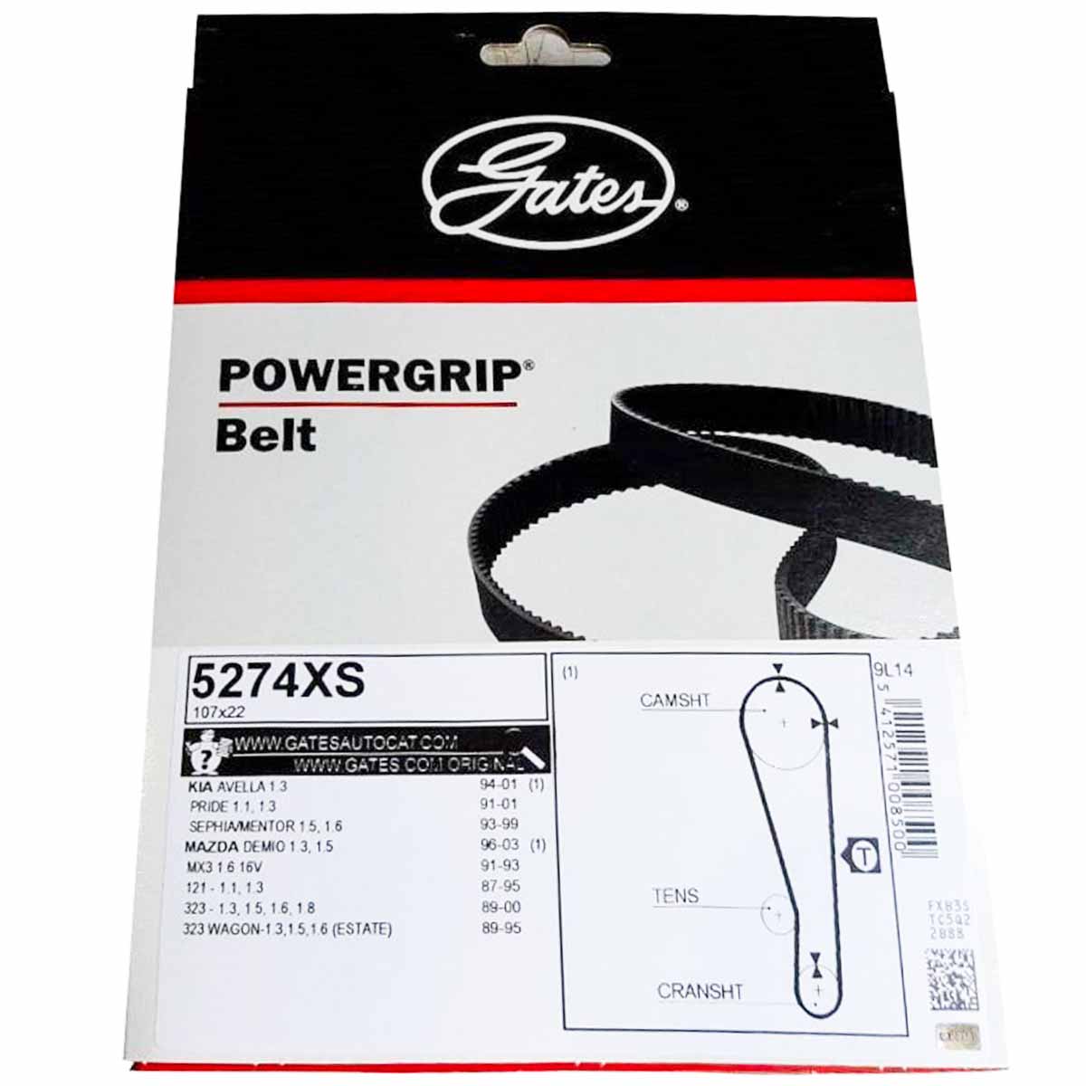 تسمه تایم پراید پاورگریپ POWERGRIP 5274XS