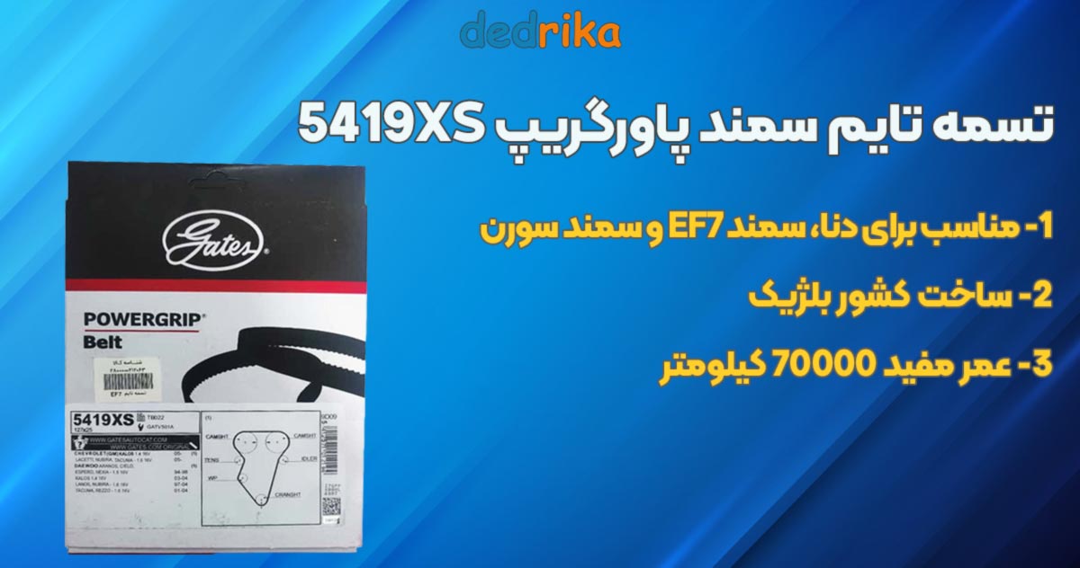 عکس خرید تسمه تایم پاورگریپ 5419XS